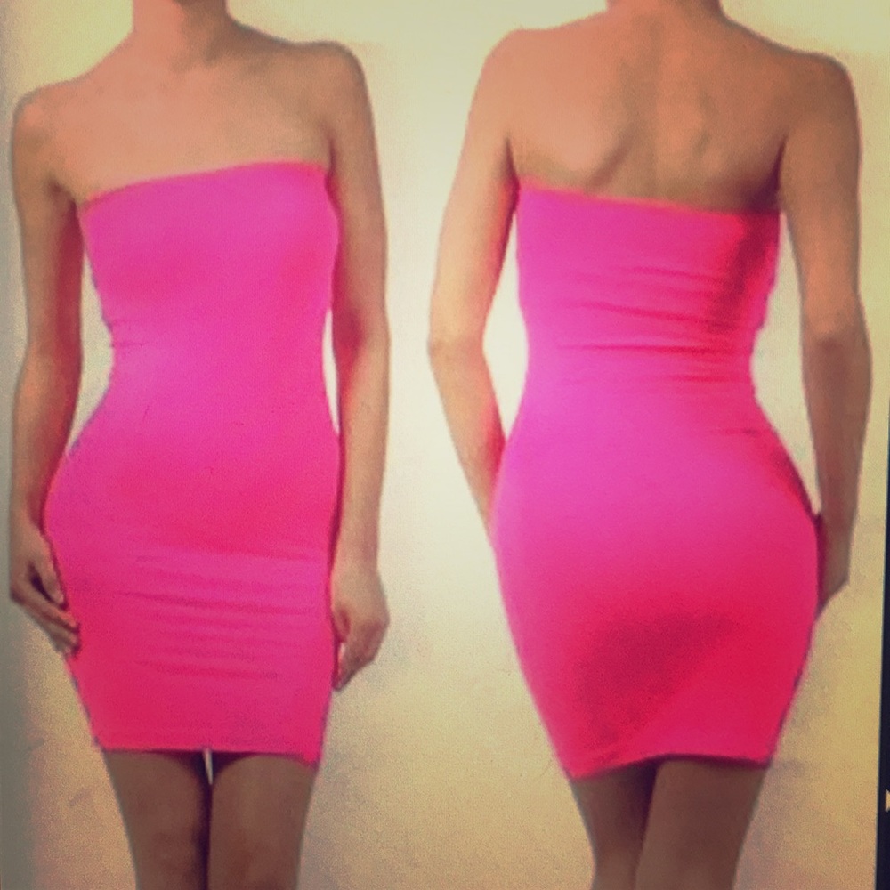 Body by Victoria Strapless dress